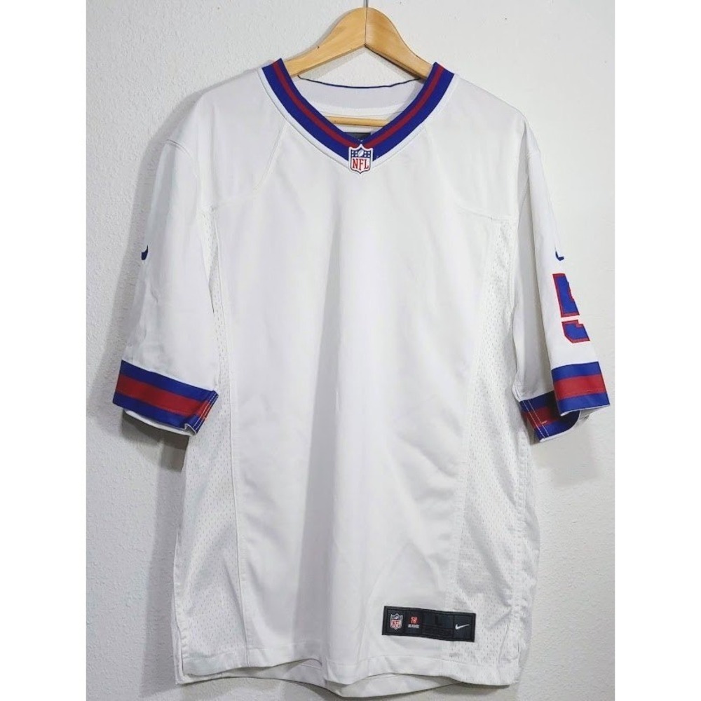 Nike‎ NFL New York Size L Giants Football Jersey White Blue Red